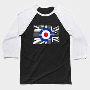 Vinyl Mod 1 Blk Baseball T-Shirt